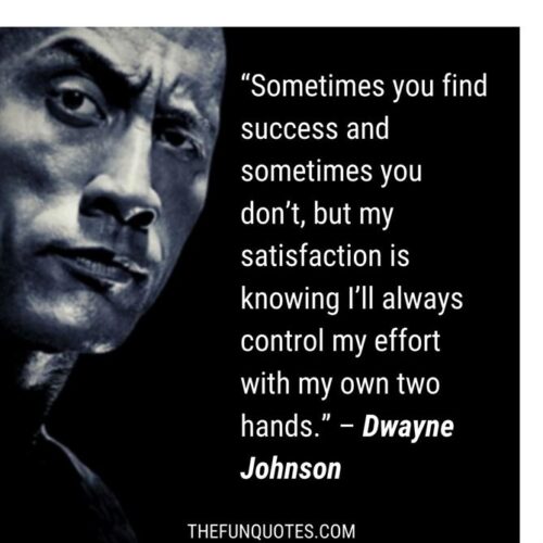 THE ROCK / DWAYNE JOHNSON QUOTES