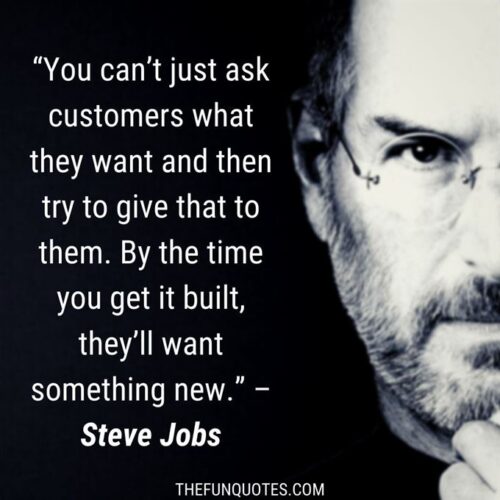 BEST QUOTES OF STEVE JOBS