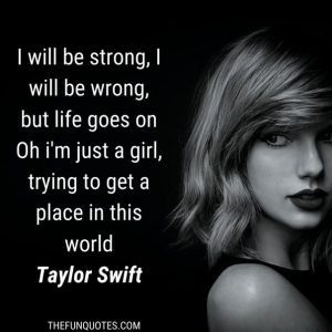 Best Of Taylor Swift Quotes With Images - Thefunquotes