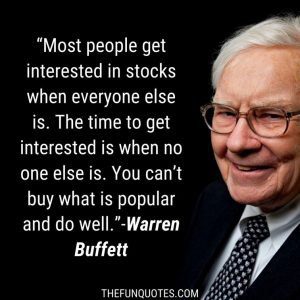 BEST OF WARREN BUFFETT QUOTES - THEFUNQUOTES