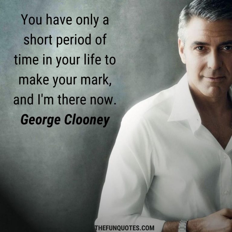 George Clooney Quotes : American Actor - THEFUNQUOTES