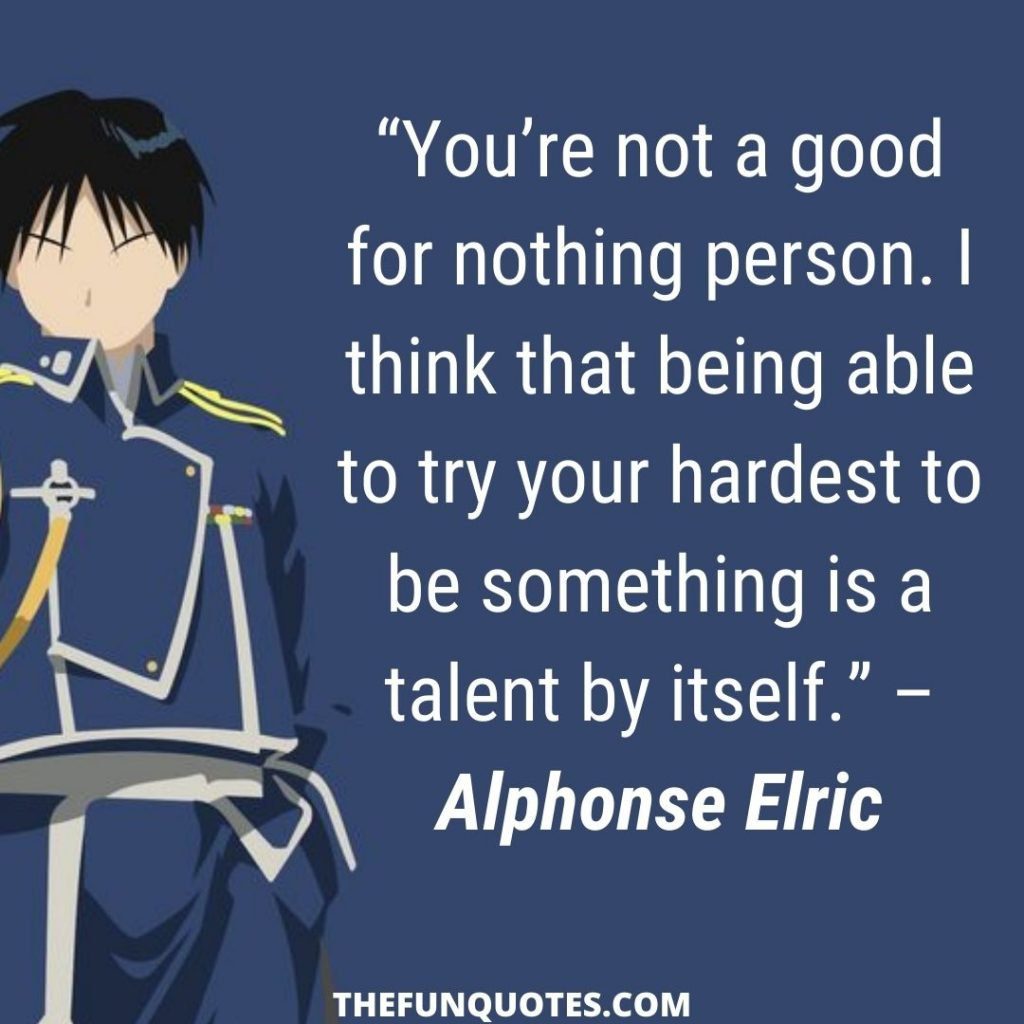 BEST OF ROY MUSTANG QUOTES