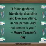 BEST OF HAPPY TEACHER'S DAY QUOTES - THEFUNQUOTES