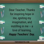 BEST OF HAPPY TEACHER'S DAY QUOTES - THEFUNQUOTES