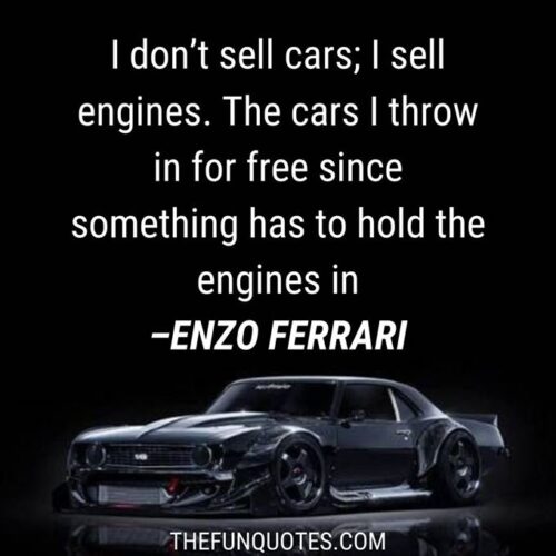 BEST QUOTES ABOUT CARS