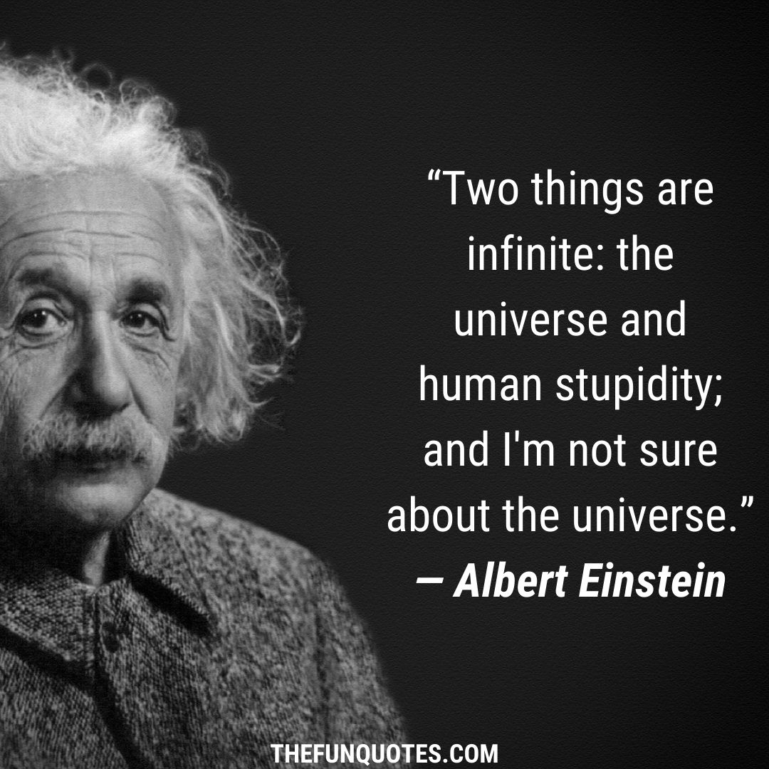 Best Of Albert Einstein Quotes With Images - THEFUNQUOTES