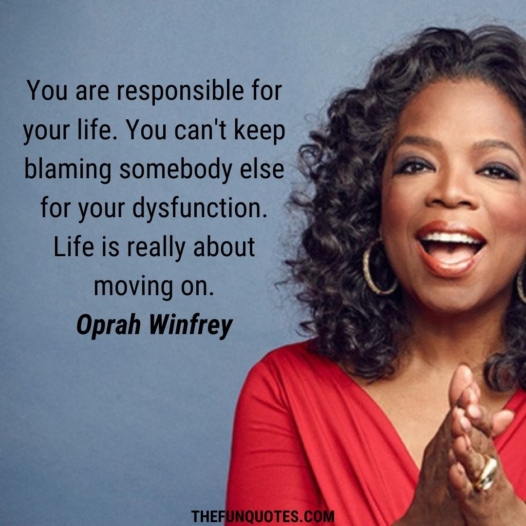 Oprah Winfrey Quotes : American host : United States - THEFUNQUOTES