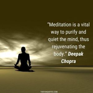 20 Inspirational Quotes On Meditation With Images - THEFUNQUOTES