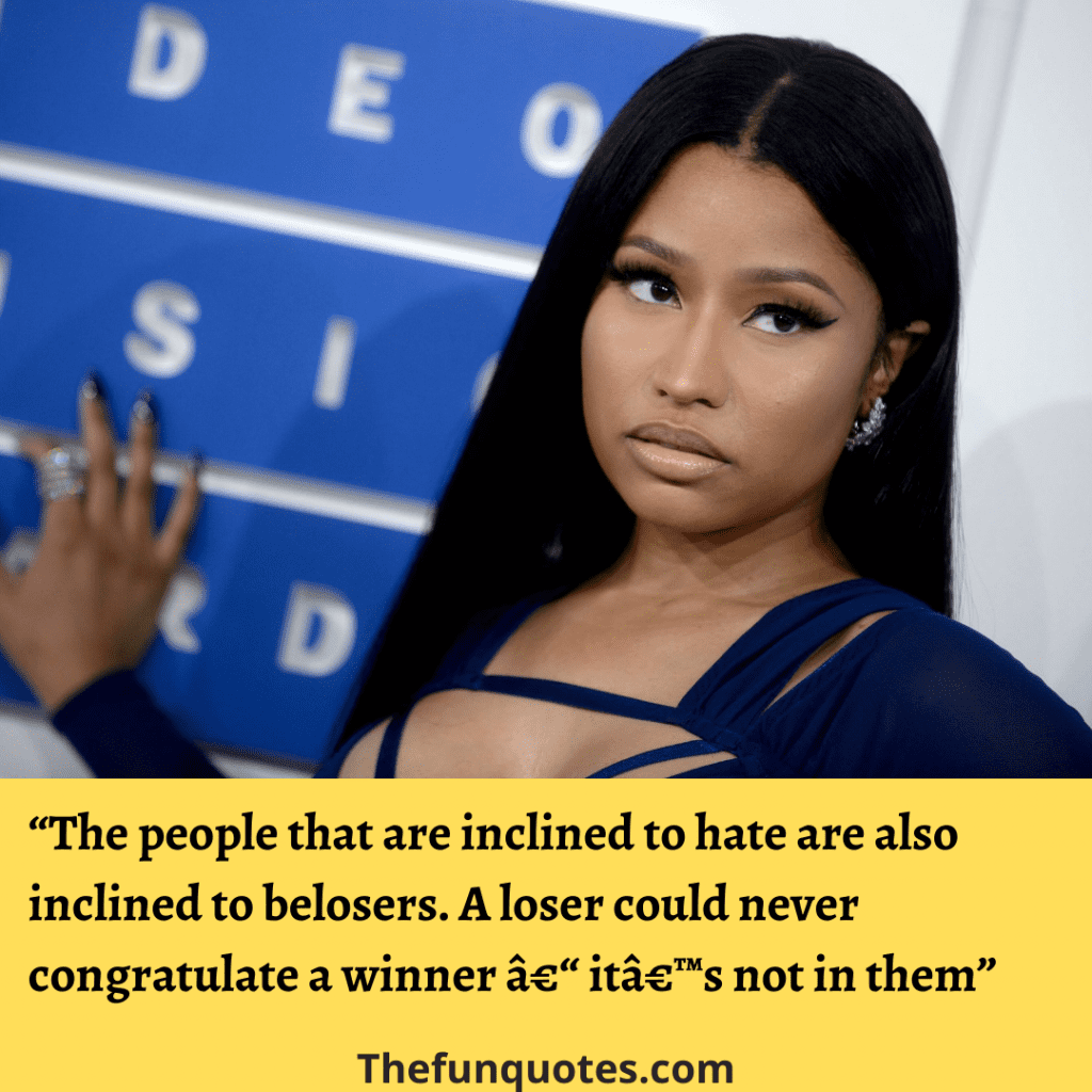 Nicki Minaj quotes About success