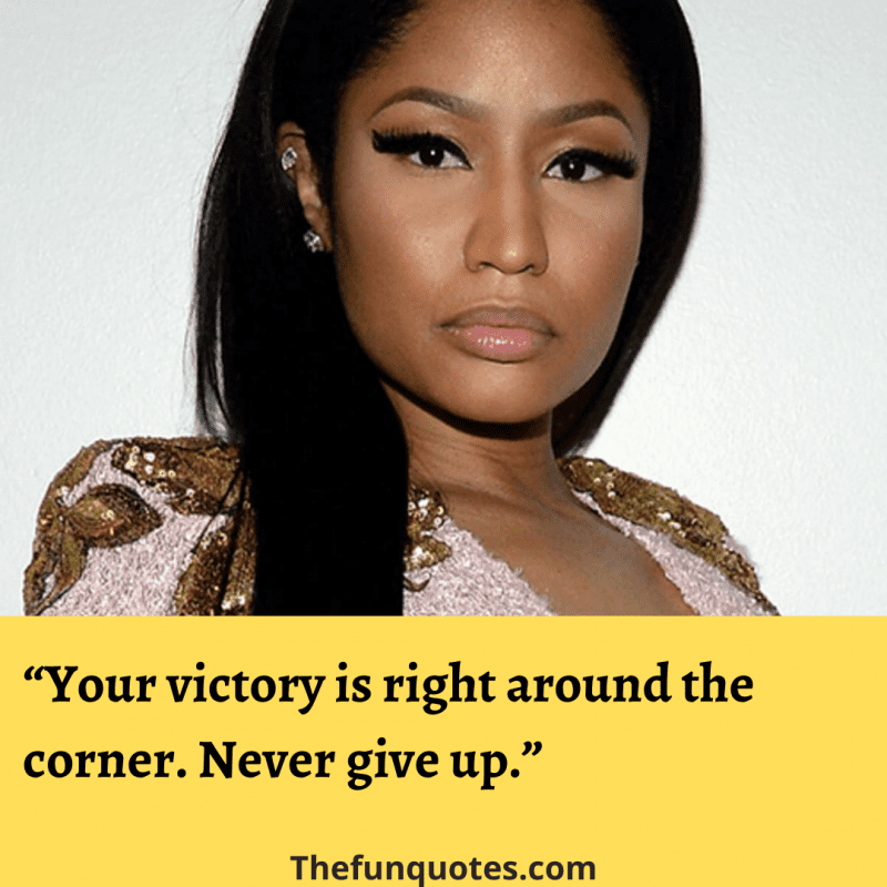 Best 30 motivational nicki minaj quotes with pictures - THEFUNQUOTES