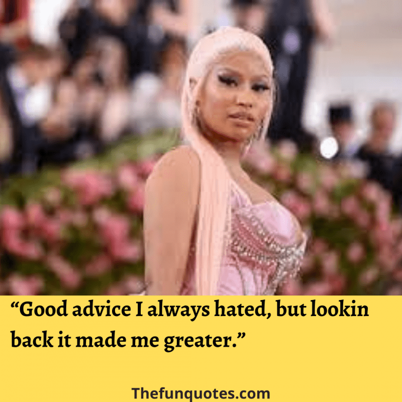 Best 30 motivational nicki minaj quotes with pictures - THEFUNQUOTES