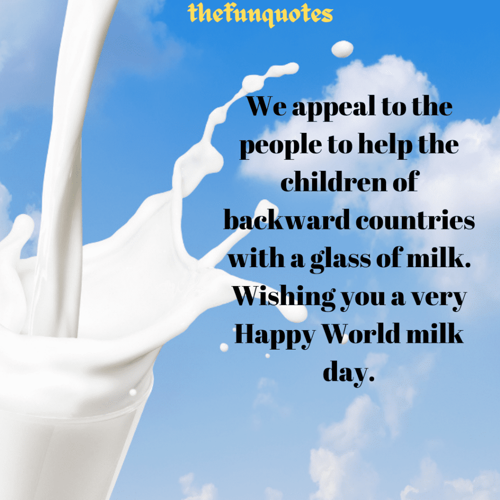 world milk day images
