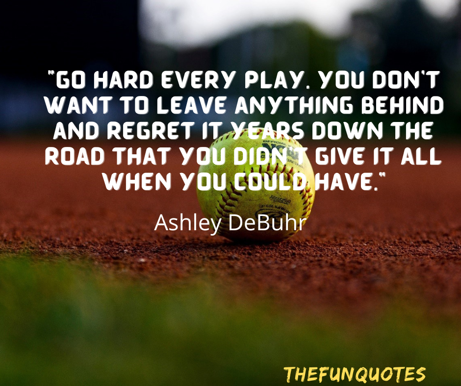 softball motivational quotes