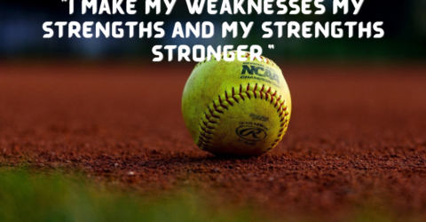 Best 100 softball motivational quotes with pictures
